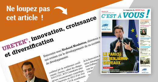 Découvrez sans plus attendre l'interview URETEK paru dans C'est à vous (nov. 2018)