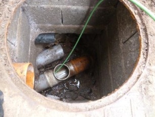 Canalisations endommagées