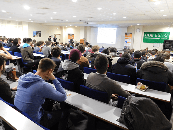 Conférence URETEK à la semaine Entreprise de l'ESITC de Cachan