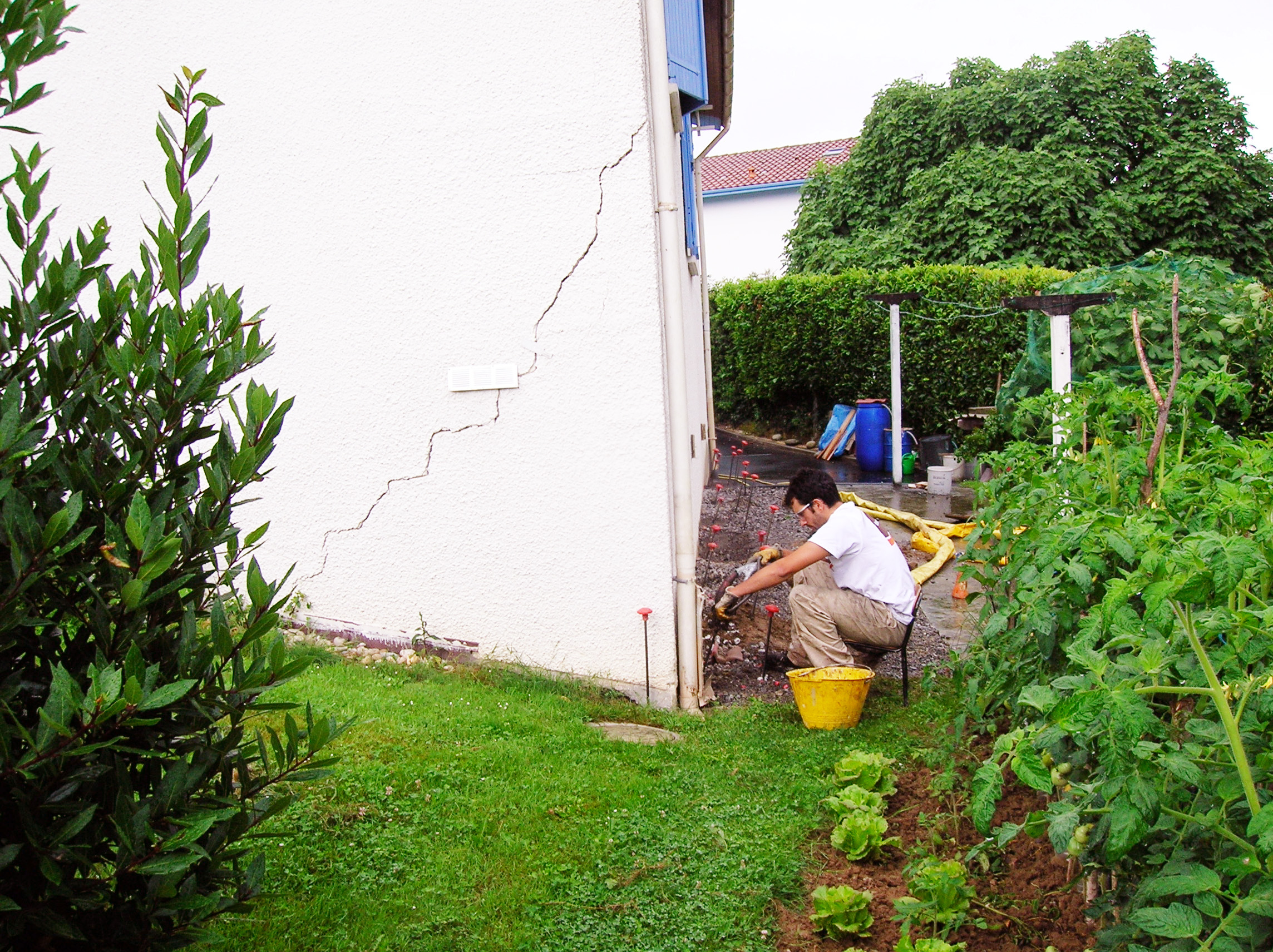 Intervention URETEK sur maison individuelle photo intervention uretek maison secheresse argile
