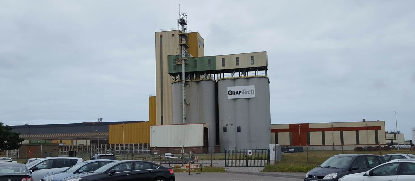 Vue d'ensemble de l'usine GRAFTECH - Intervention URETEK Vue d'ensemble de l'usine GRAFTECH - Intervention URETEK