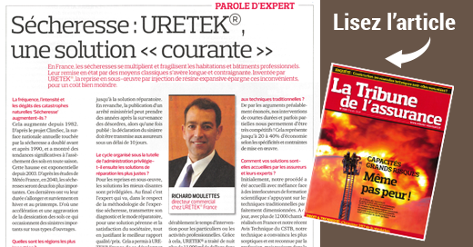 Lisez la Parole d'expert d'URETEK®