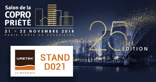 photo salon de la copropriété 2018 uretek stand