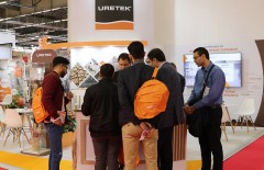 Stand URETEK lors de BATIMAT 2019 batimat mondial bâtiment 2019 stand uretek