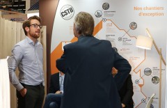 Stand URETEK lors de BATIMAT 2019 batimat mondial bâtiment 2019 stand uretek