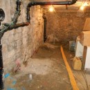 Intervention réalisée depuis les caves