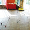 photo travaux uretek floor lift hotel epernay