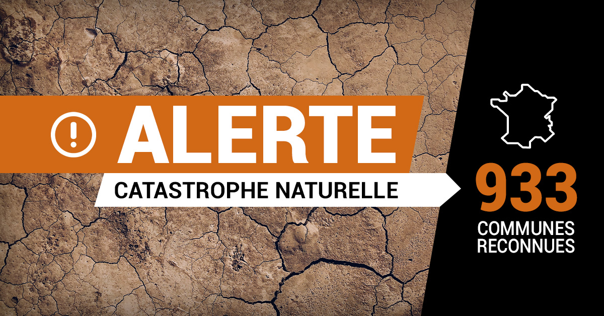Alerte Catastrophe naturelle Sécheresse, stabilisez votre maison ! Alerte Catastrophe naturelle Sécheresse, stabilisez votre maison !